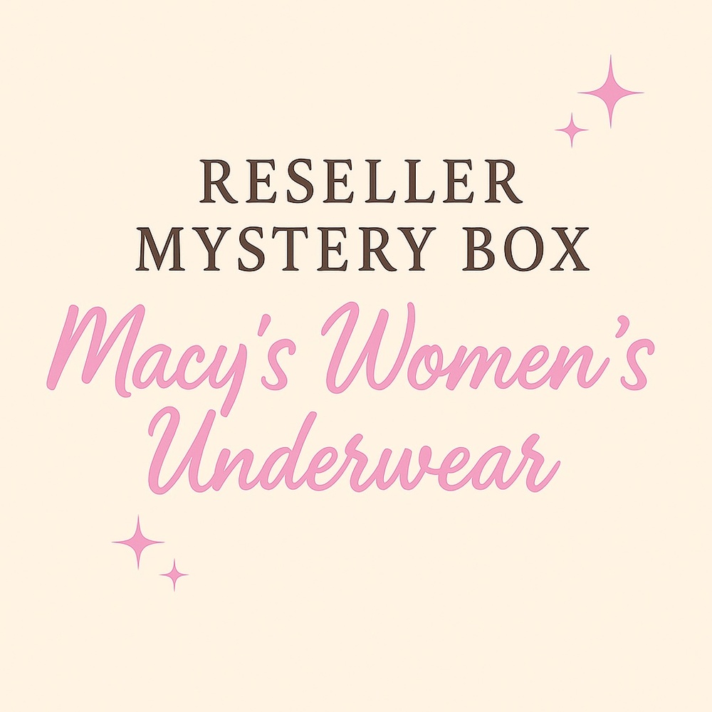 Reseller Mystery Bundle | 25 Macy’s Women’s Underwear Panties | All NWT